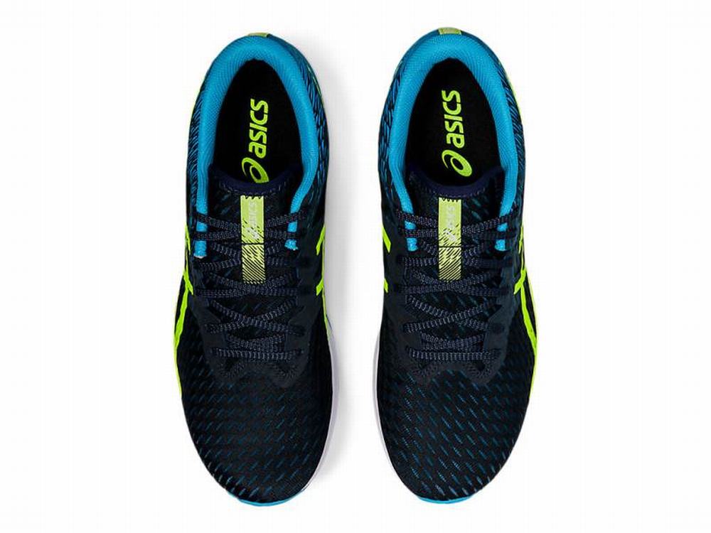 Asics HYPER SPEED Men's Running Shoes Blue / Green | RQX375216