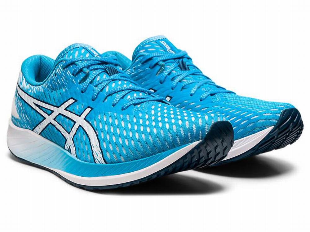 Asics HYPER SPEED Men's Running Shoes White / Blue | UVF146052