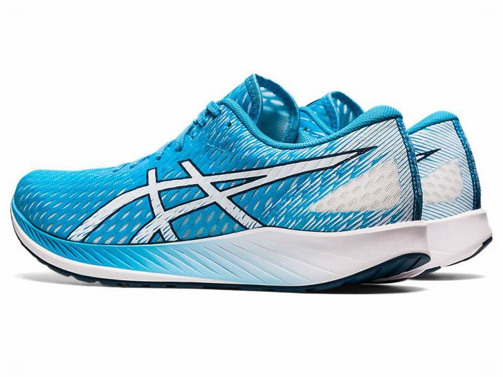 Asics HYPER SPEED Men's Running Shoes White / Blue | UVF146052