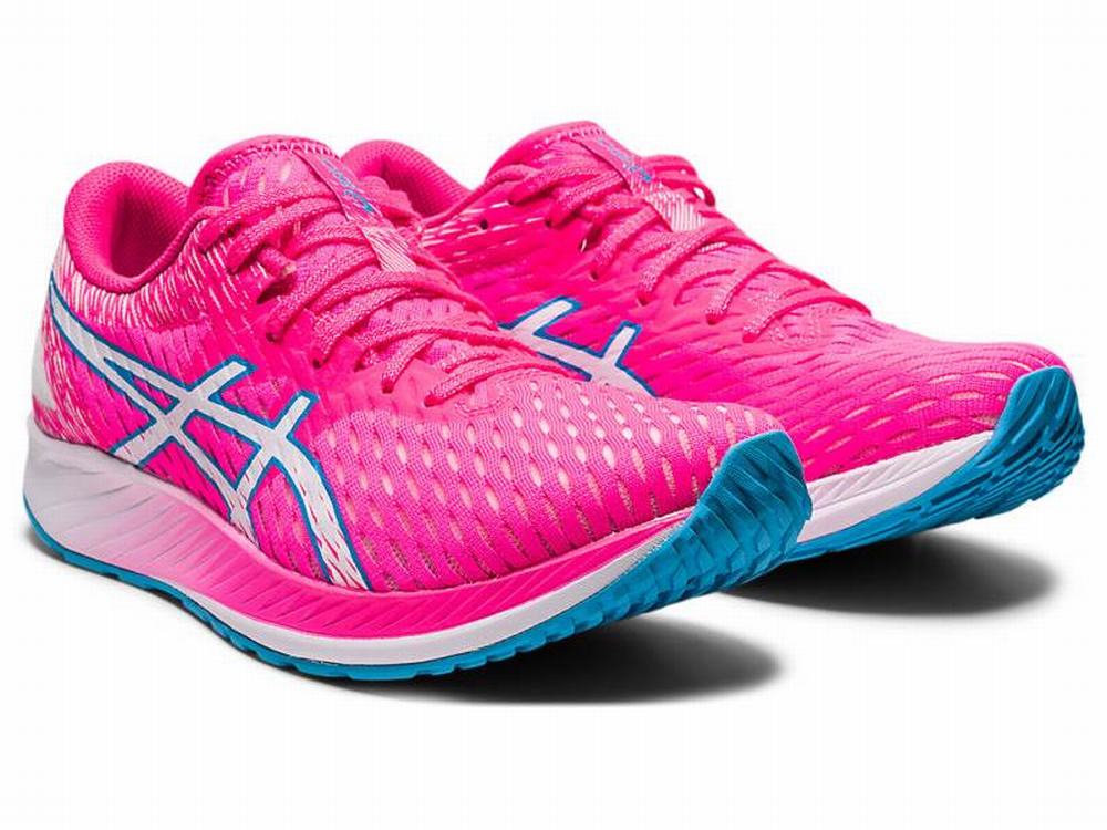 Asics HYPER SPEED Women's Running Shoes White / Pink | HAO658439