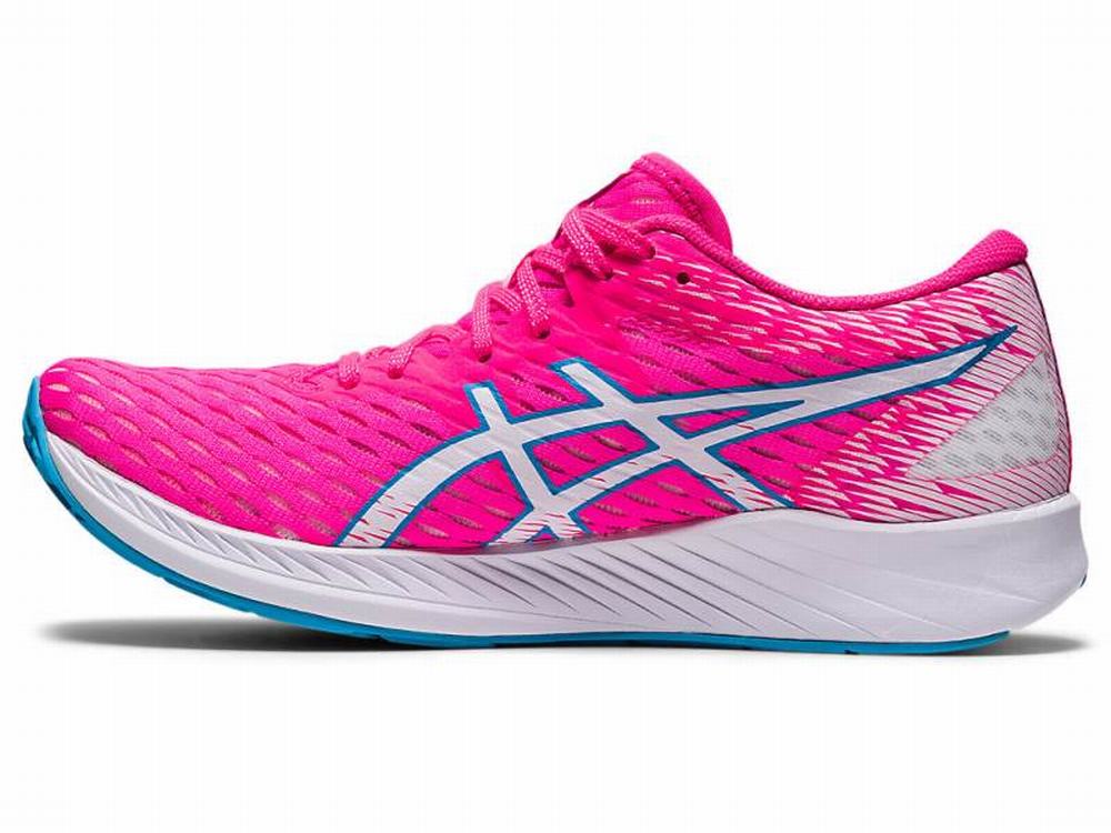 Asics HYPER SPEED Women's Running Shoes White / Pink | HAO658439