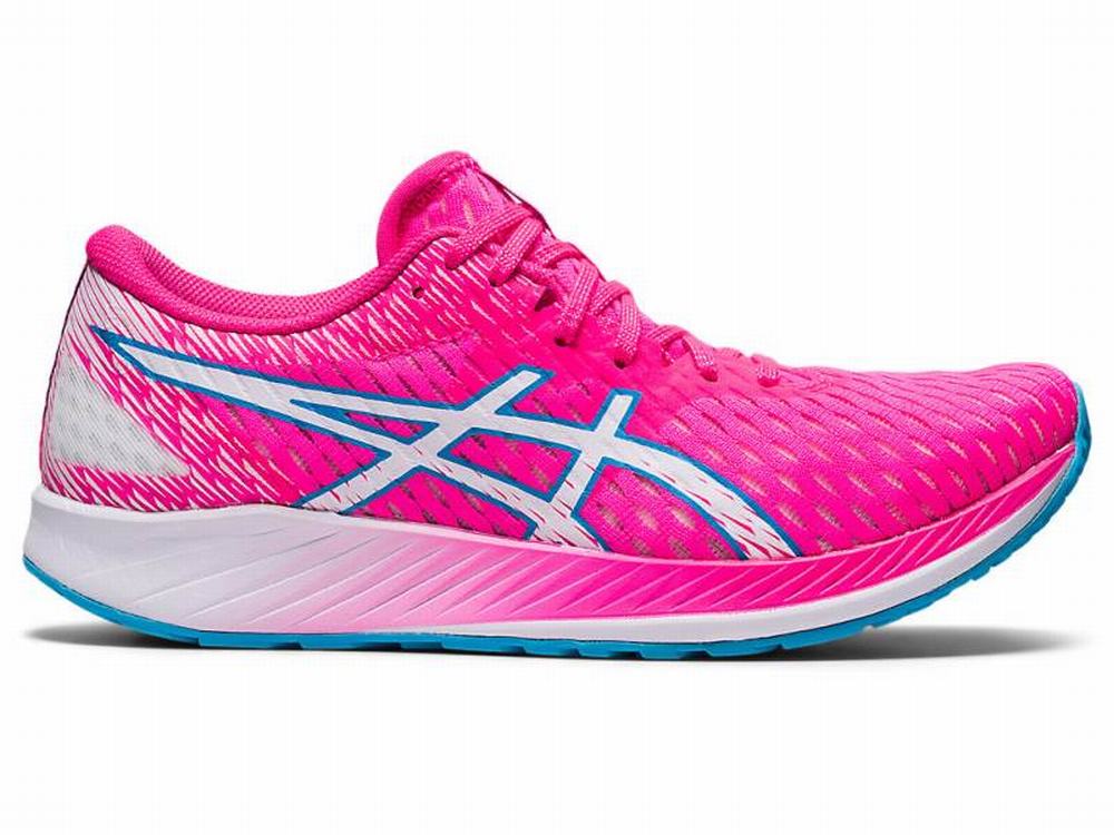 Asics HYPER SPEED Women\'s Running Shoes White / Pink | HAO658439