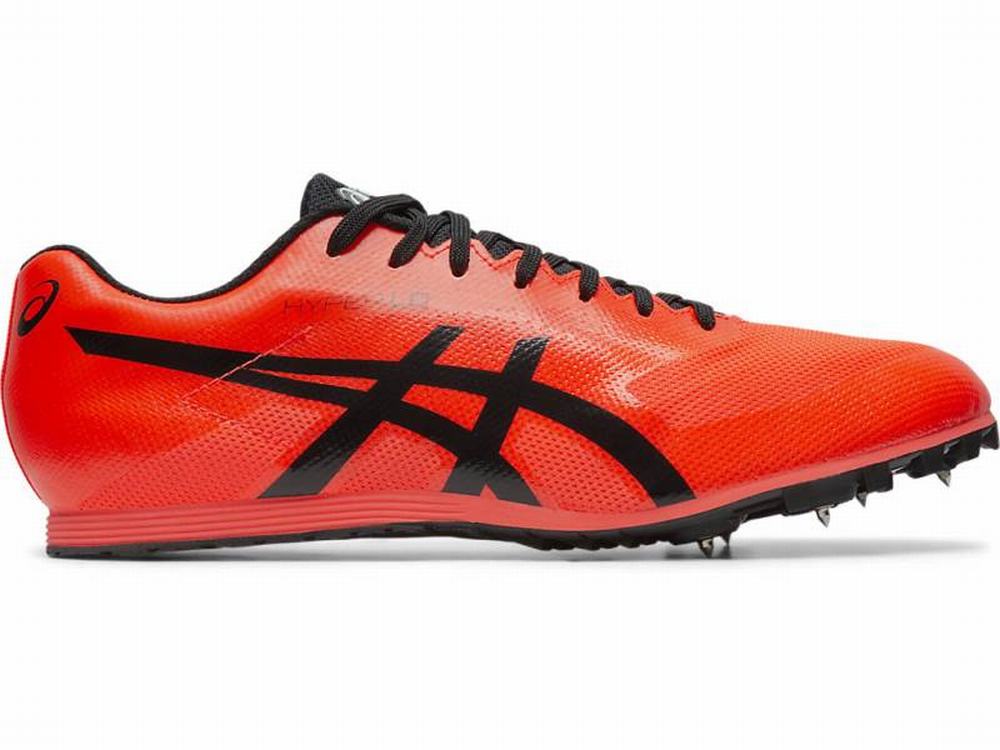 Asics Hyper LD 6 Men\'s Track & Field Shoes Orange / Black / Red | QUJ378256