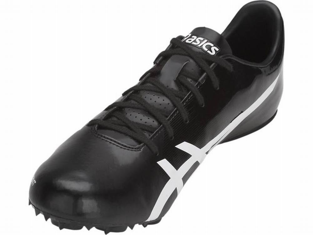 Asics Hyper Sprint 7 Men's Track & Field Shoes Black / White | IUL734802