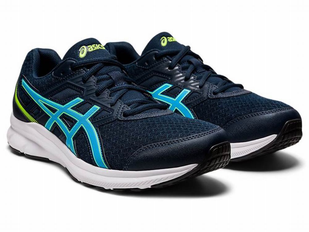 Asics JOLT 3 Men's Running Shoes Blue / Green | HYZ163542