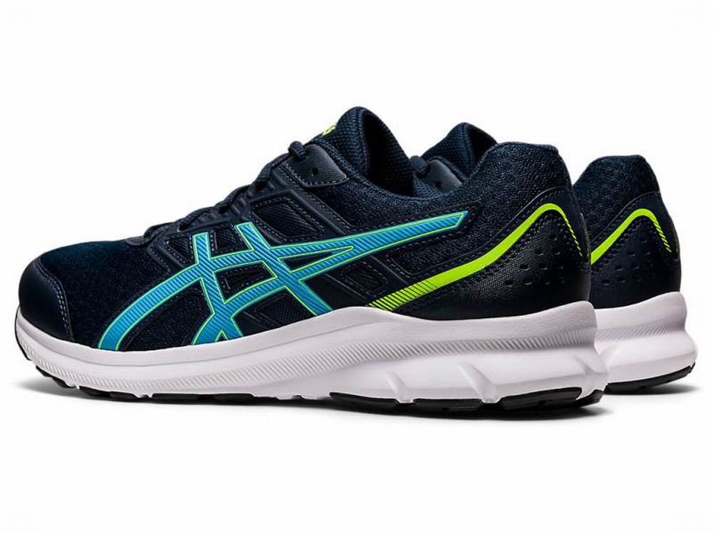 Asics JOLT 3 Men's Running Shoes Blue / Green | HYZ163542