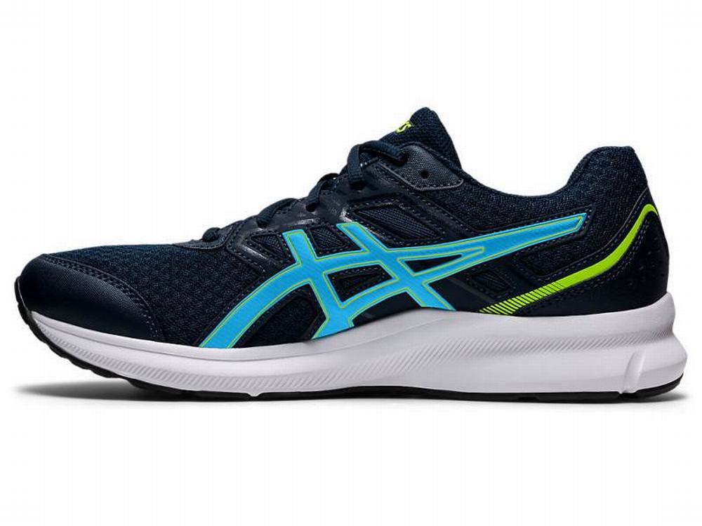 Asics JOLT 3 Men's Running Shoes Blue / Green | HYZ163542