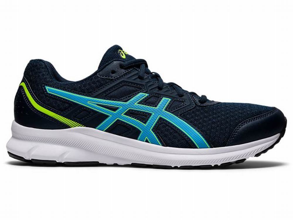 Asics JOLT 3 Men\'s Running Shoes Blue / Green | HYZ163542