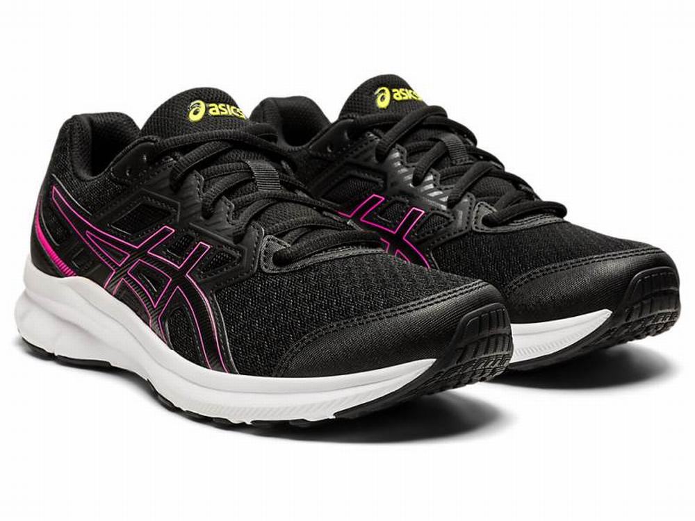 Asics JOLT 3 Women's Running Shoes Black / Pink | WZN359176