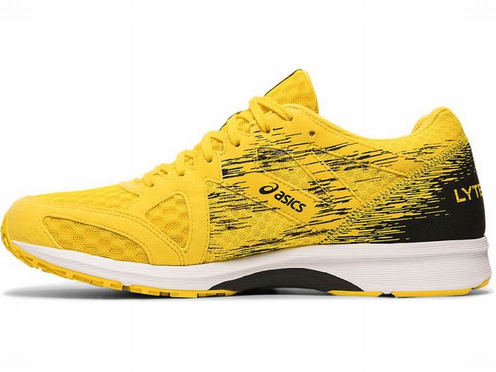 Asics LYTERACER Men's Running Shoes Black / Yellow | SIQ054823