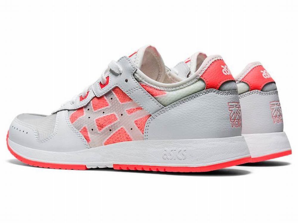 Asics LYTE CLASSIC Women's Sneakers White / Orange / Red | MAJ697504