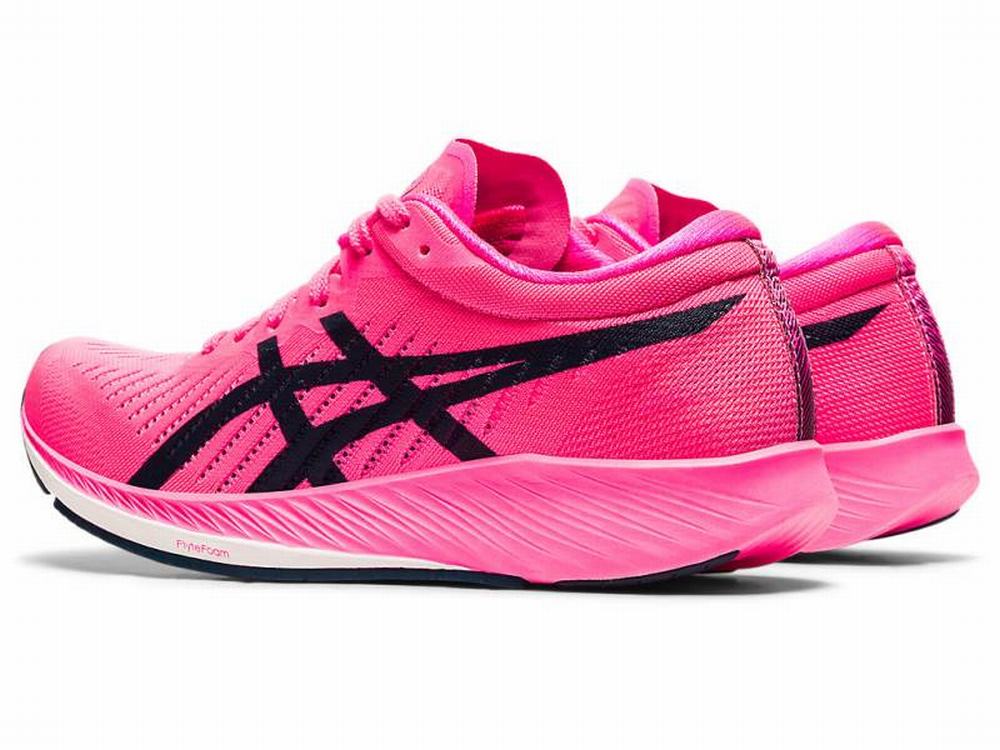 Asics METARACER Women's Running Shoes Pink / Blue | ZBN850364