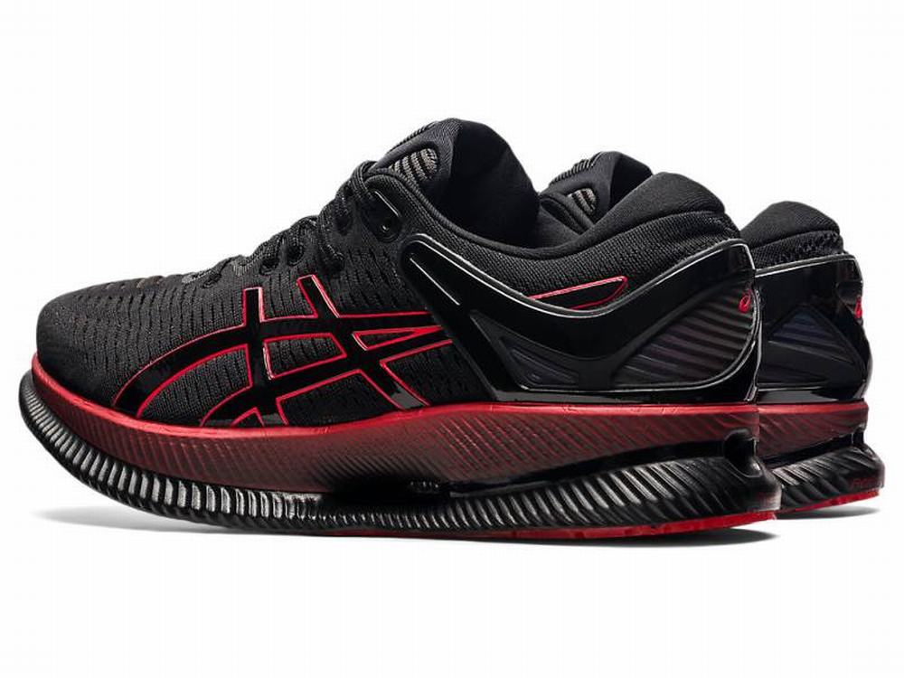 Asics METARIDE Men's Running Shoes Black / Red | RUT814965