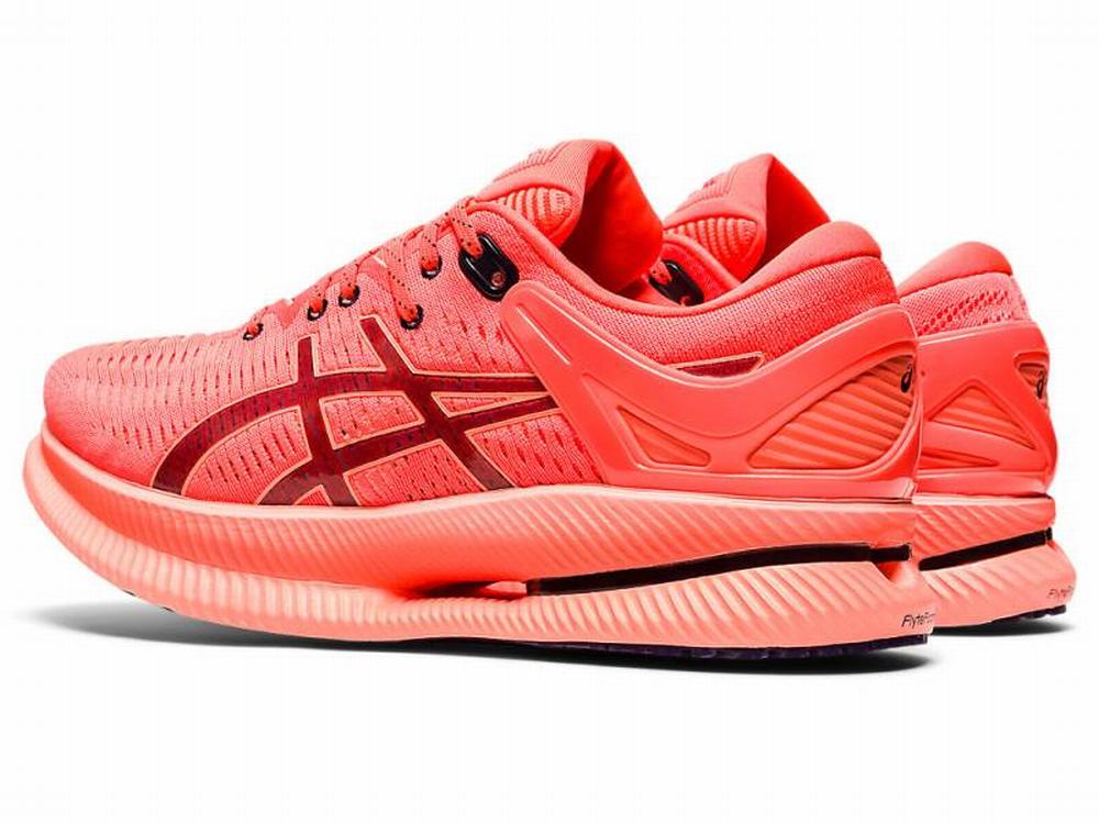 Asics METARIDE Men's Running Shoes Orange / Red | SGK583062