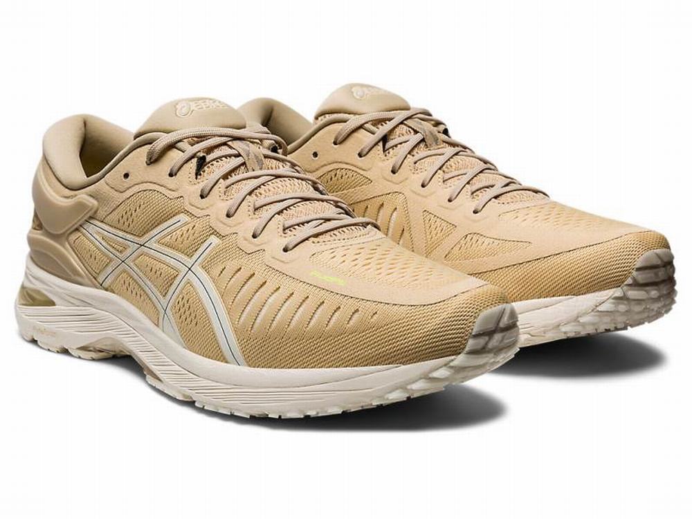 Asics Metarun Men's Running Shoes Beige / Grey | QOR801643