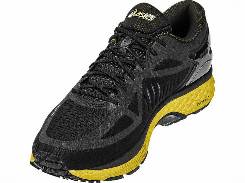 Asics Metarun Men's Running Shoes Black / Gold | TZN854732