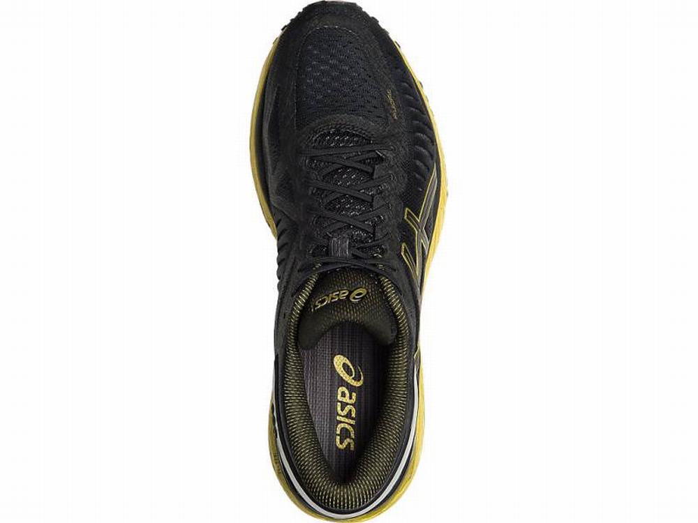 Asics Metarun Men's Running Shoes Black / Gold | TZN854732