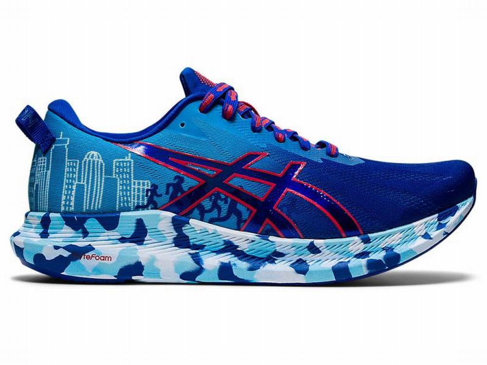 Asics NOOSA TRI 13 BOSTON Men's Running Shoes Red / Blue | AQS520917