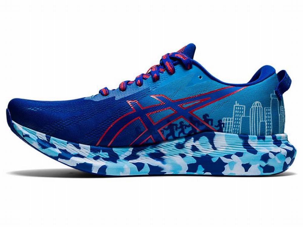 Asics NOOSA TRI 13 BOSTON Men's Running Shoes Red / Blue | AQS520917