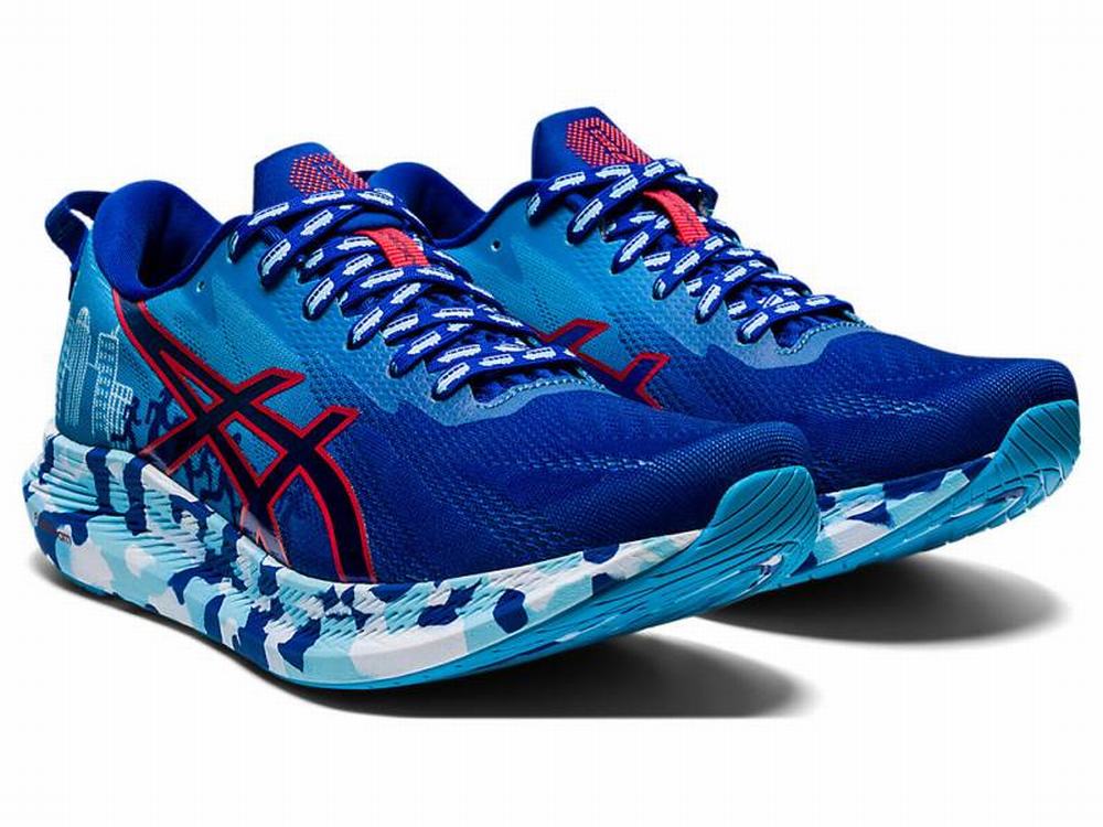 Asics NOOSA TRI 13 BOSTON Women's Running Shoes Red / Blue | XMO521734