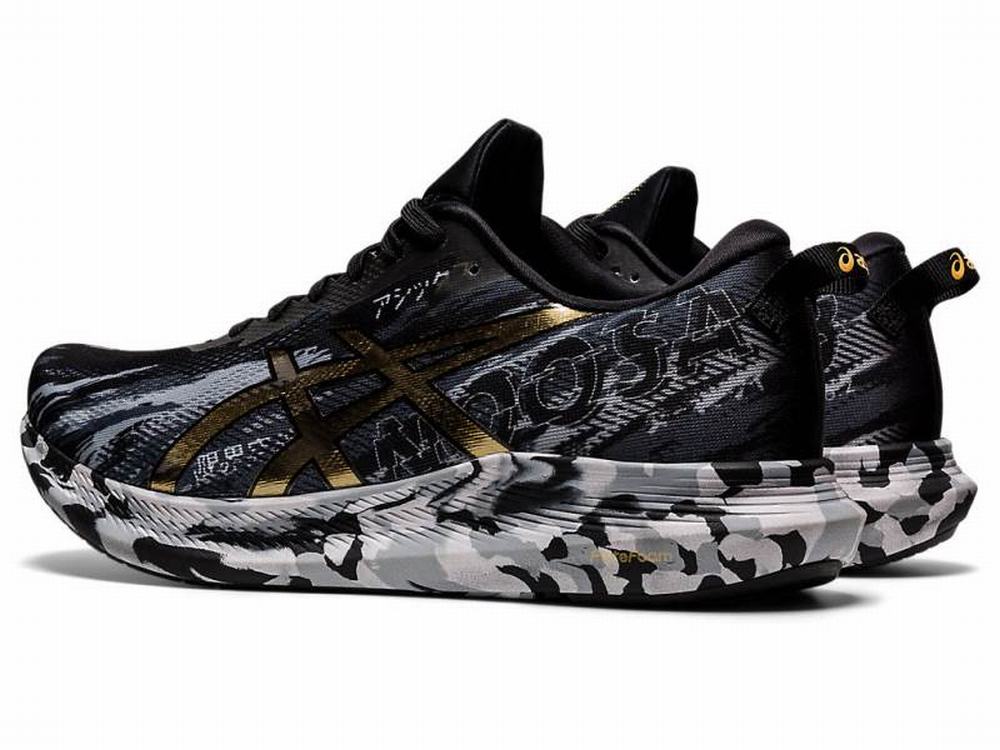 Asics NOOSA TRI 13 Men's Running Shoes Black / Gold | BTA491786