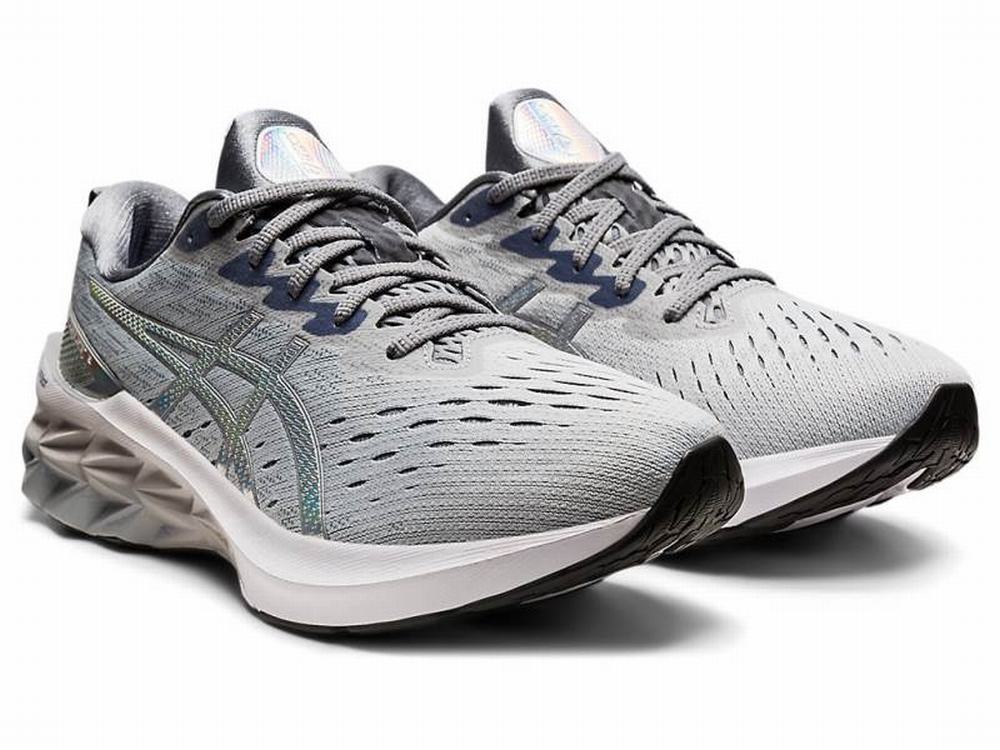 Asics NOVABLAST 2 PLATINUM Men's Running Shoes White / Grey | NEG906183