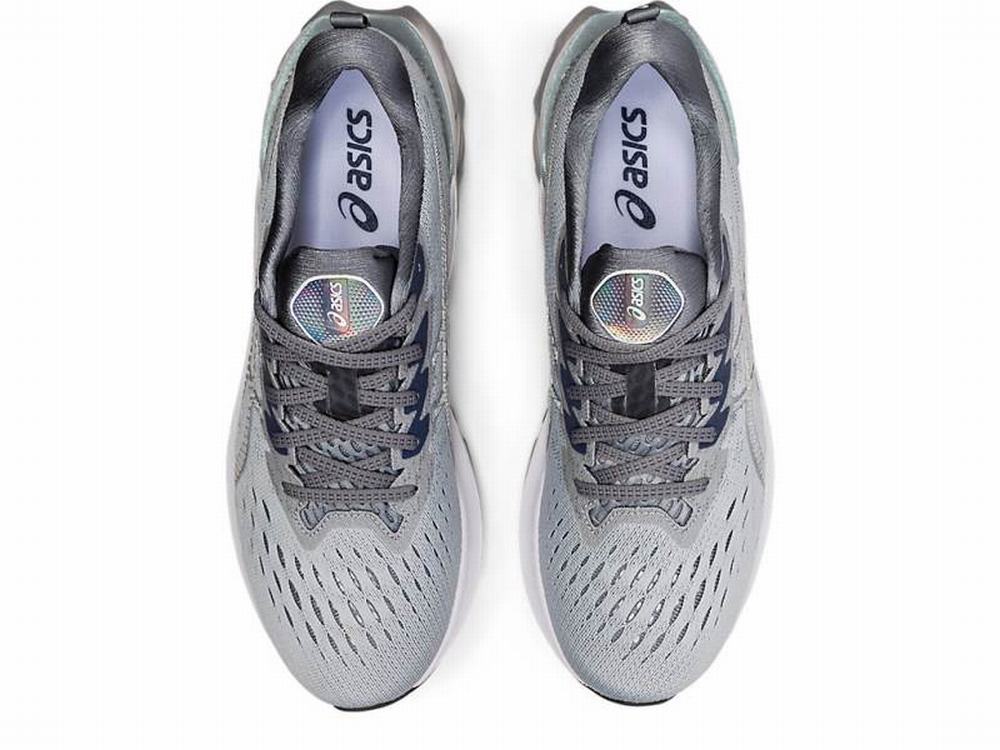 Asics NOVABLAST 2 PLATINUM Men's Running Shoes White / Grey | NEG906183