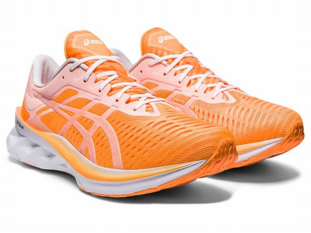 Asics NOVABLAST Men's Running Shoes Orange / White | CRK095621