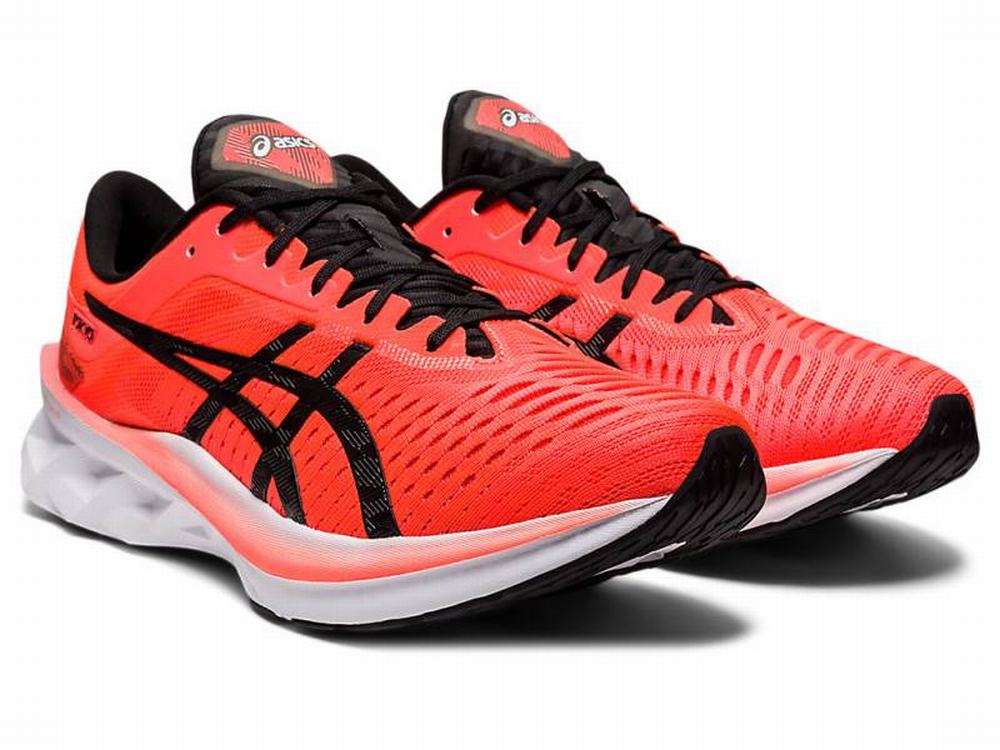 Asics NOVABLAST Men's Running Shoes Orange / Black / Red | TUG901652