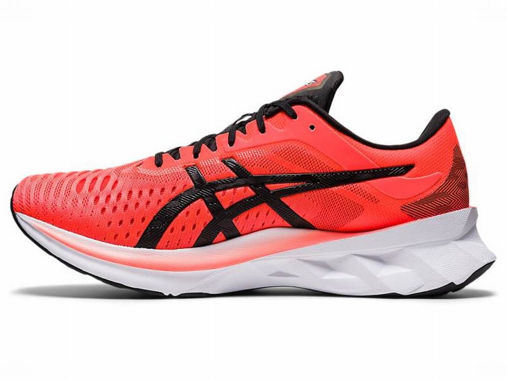 Asics NOVABLAST Men's Running Shoes Orange / Black / Red | TUG901652