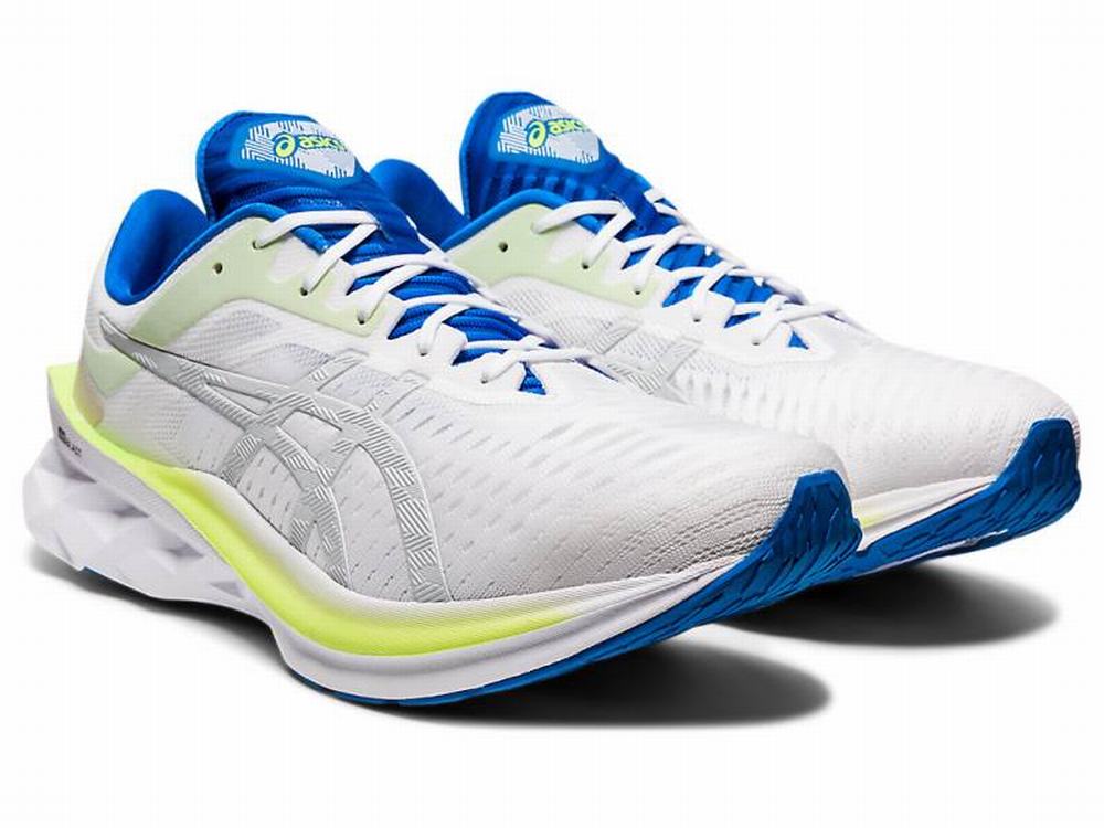 Asics NOVABLAST Men's Running Shoes White / Grey | SOE857690