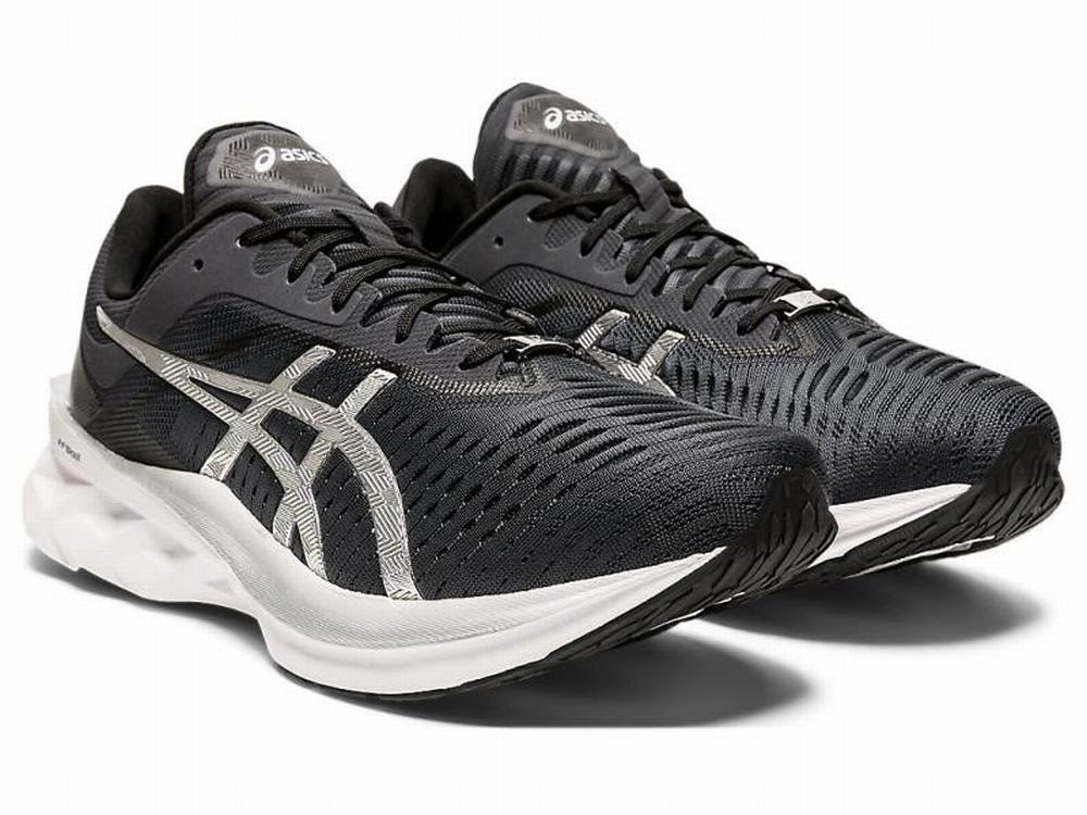 Asics NOVABLAST Platinum Men's Running Shoes Grey / Silver | TQS491053