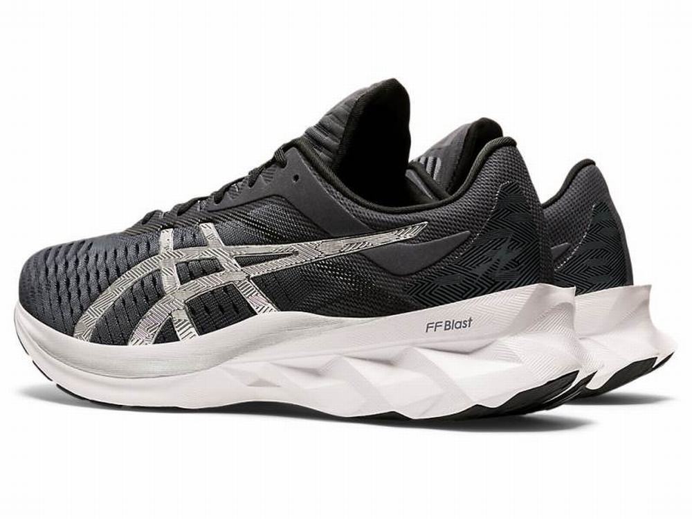 Asics NOVABLAST Platinum Men's Running Shoes Grey / Silver | TQS491053