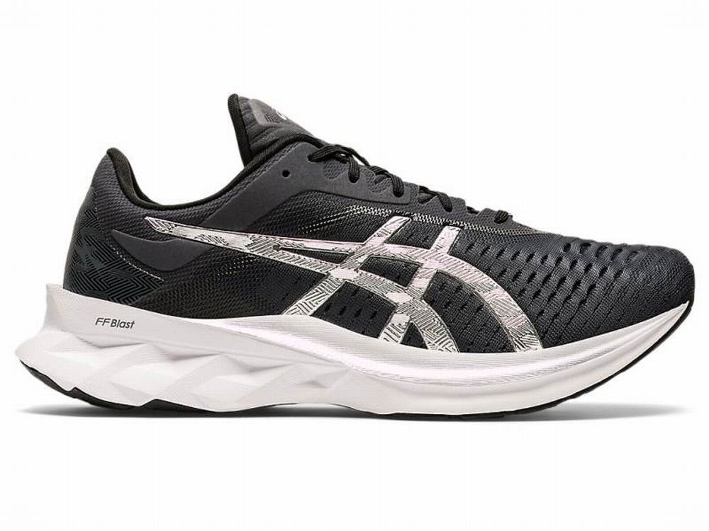 Asics NOVABLAST Platinum Men\'s Running Shoes Grey / Silver | TQS491053