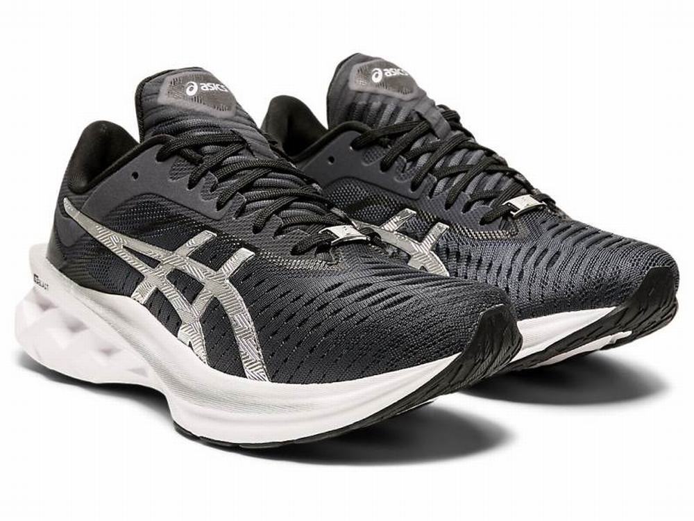 Asics NOVABLAST Platinum Women's Running Shoes Grey / Silver | BJU097385