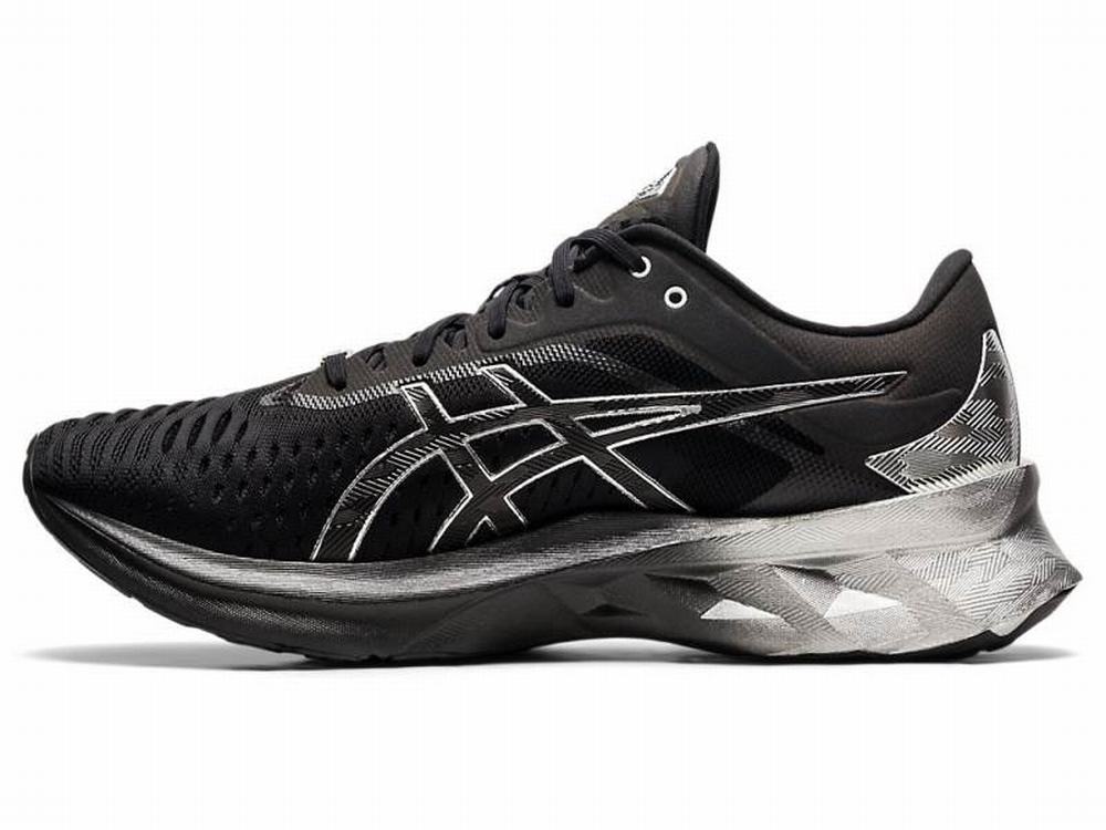 Asics NOVABLAST Platinum Women's Running Shoes Black / Silver | IBP073124