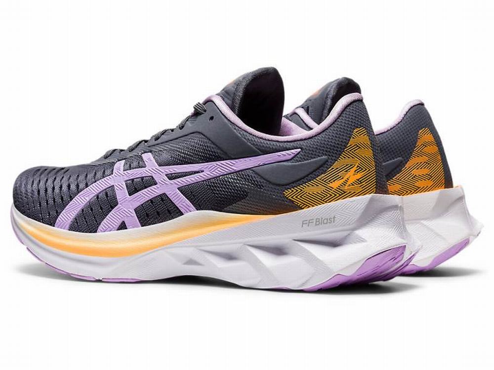 Asics NOVABLAST Women's Running Shoes Dark Grey | IOP678015