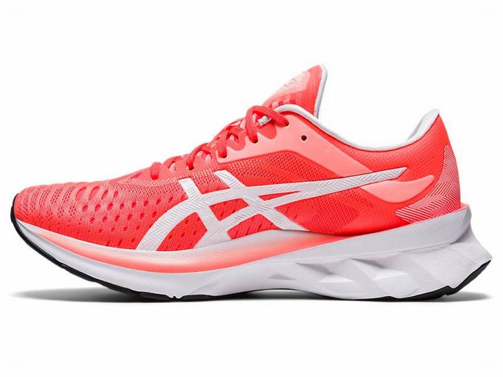 Asics NOVABLAST Women's Running Shoes Orange / Black / Red | AGC487910