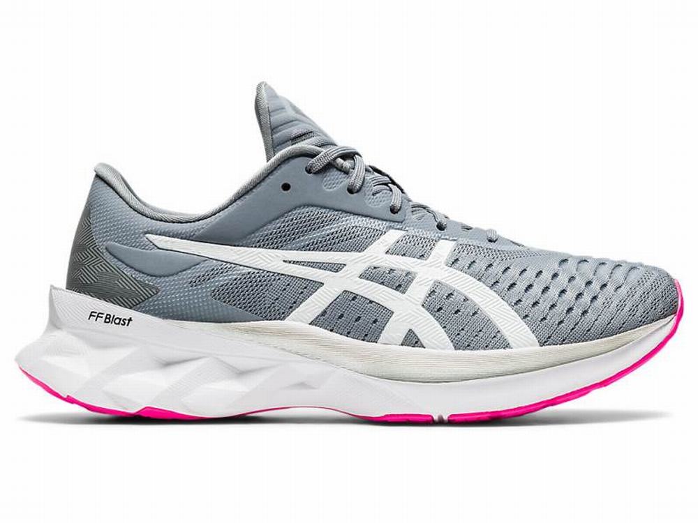 Asics NOVABLAST Women's Running Shoes Silver | UEA542789