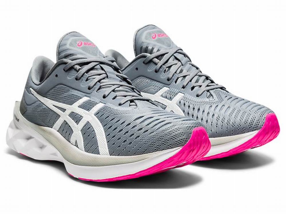 Asics NOVABLAST Women's Running Shoes Silver | UEA542789