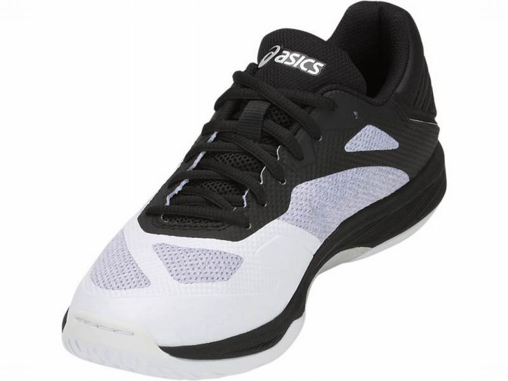 Asics Netburner Ballistic FF Women's Volleyball Shoes Black / White | GDT370214