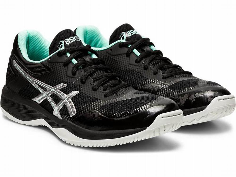 Asics Netburner Ballistic FF Women's Volleyball Shoes Black / Silver | HSL794306