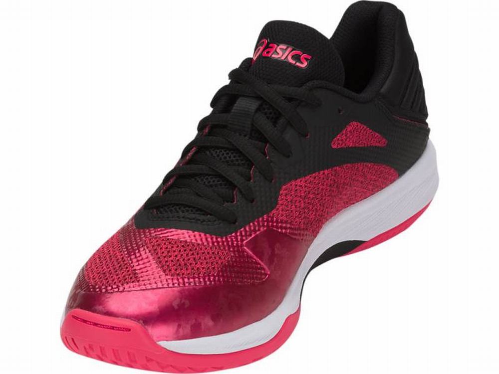 Asics Netburner Ballistic FF Women's Volleyball Shoes Black / Pink | OND764812