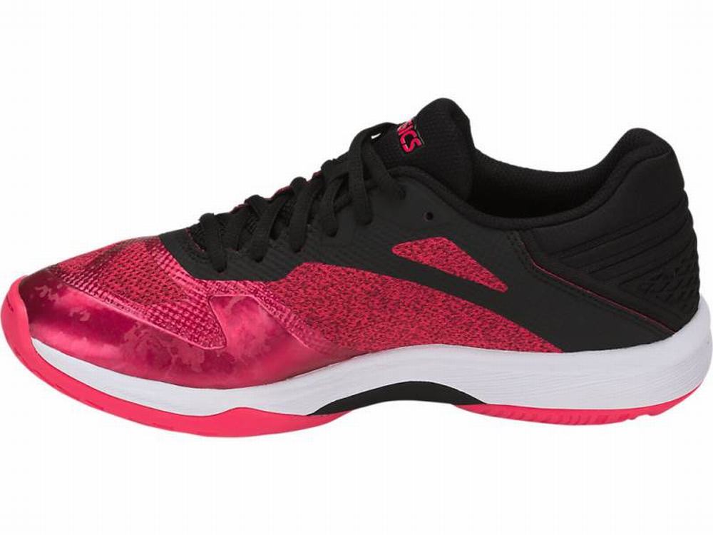 Asics Netburner Ballistic FF Women's Volleyball Shoes Black / Pink | OND764812