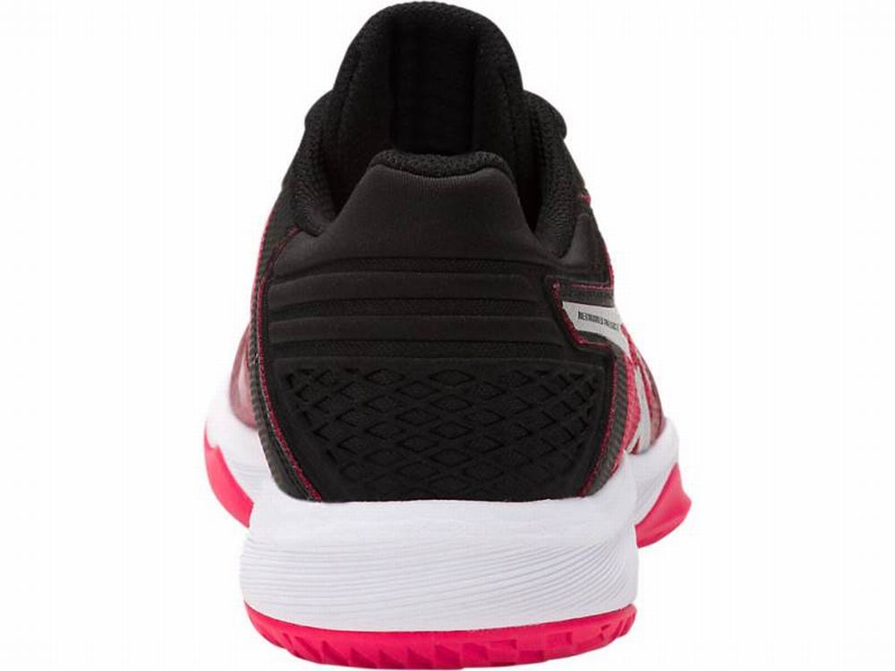 Asics Netburner Ballistic FF Women's Volleyball Shoes Black / Pink | OND764812