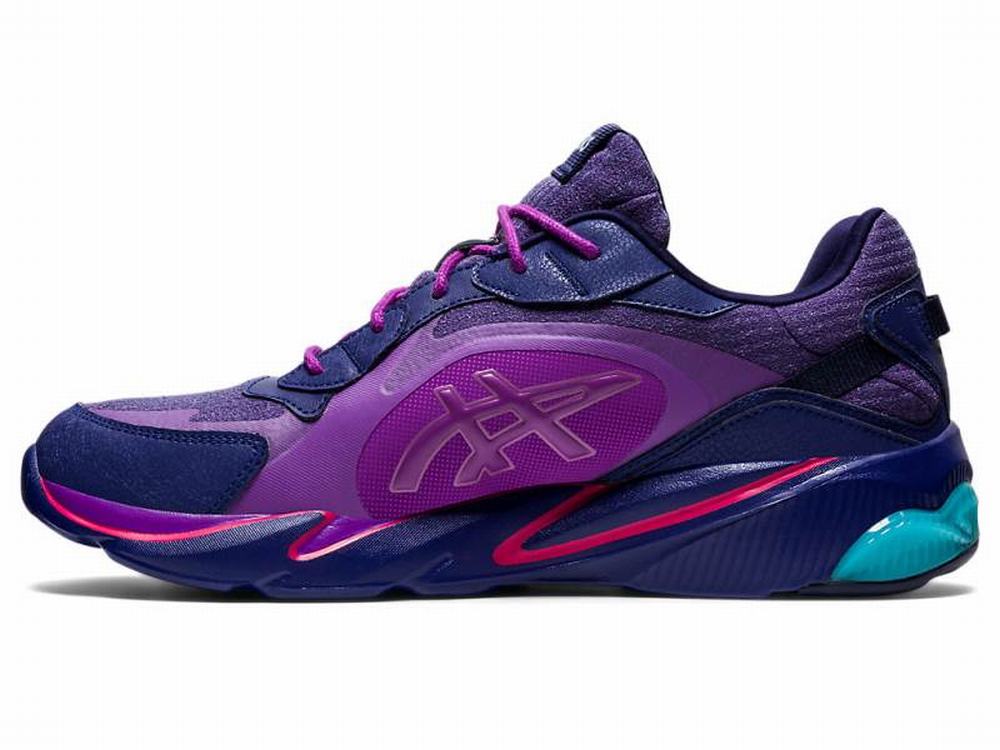 Asics PENSOLE x GEL-MIQRUM Men's Sneakers Purple / Blue | YEA584392