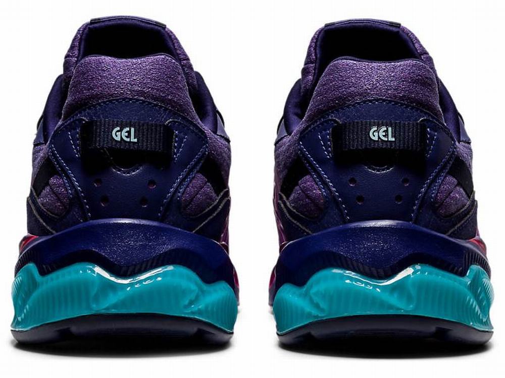 Asics PENSOLE x GEL-MIQRUM Men's Sneakers Purple / Blue | YEA584392