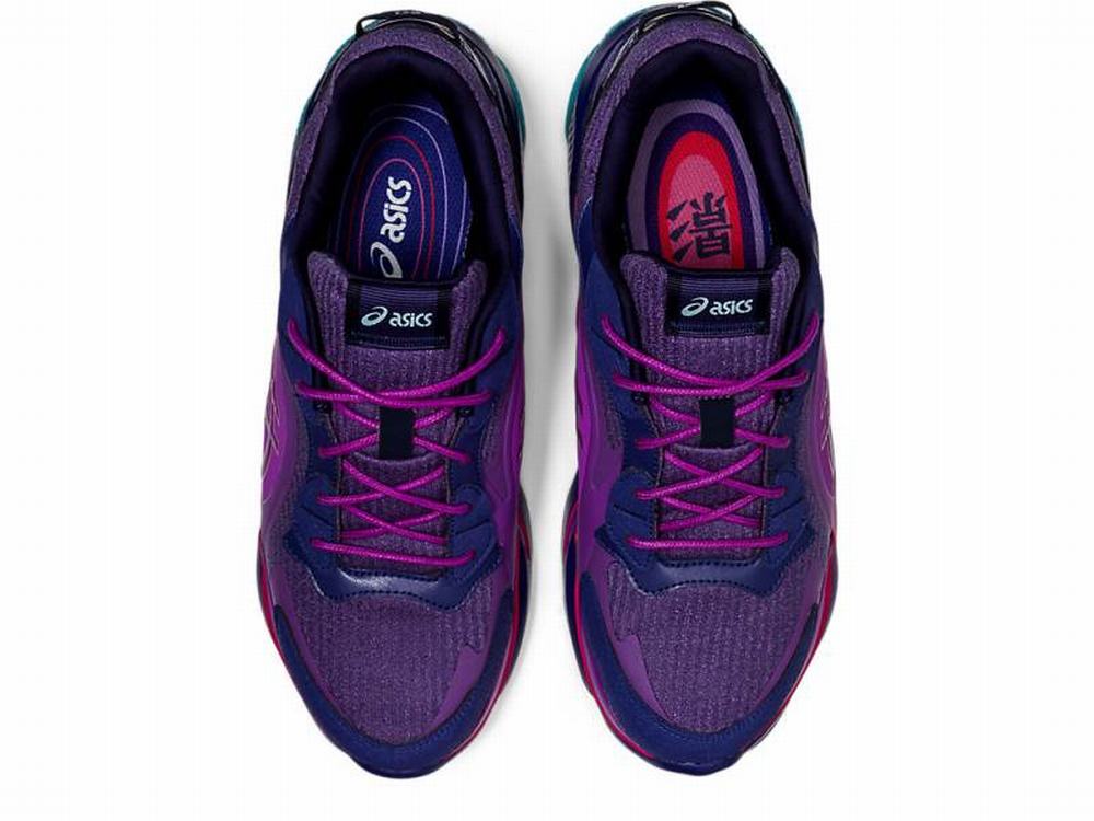 Asics PENSOLE x GEL-MIQRUM Men's Sneakers Purple / Blue | YEA584392