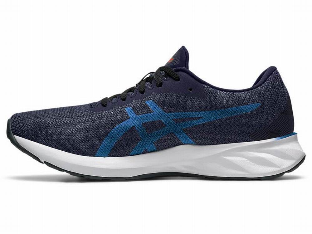 Asics ROADBLAST Men's Running Shoes Navy / Blue | XVD164389