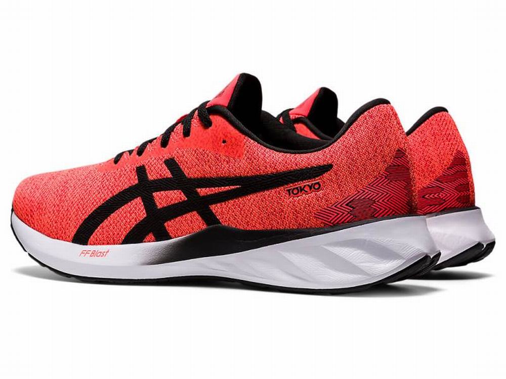 Asics ROADBLAST Men's Running Shoes Orange / Red / White | FAW859341